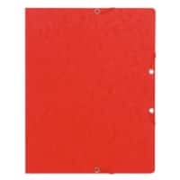 Exacompta Elasticated Folder 55465E Red Card Pack of 50