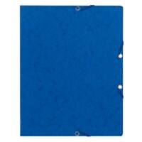Exacompta Elasticated Folder 55462E Blue Card Pack of 50