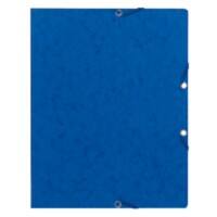 Exacompta Elasticated Folder 55462E Blue Card Pack of 50