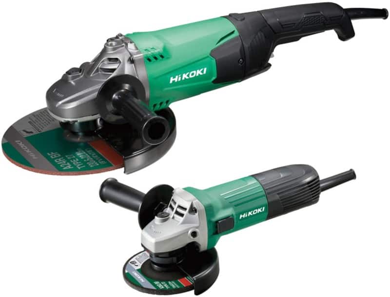 HiKOKI HG23ST/G12SS/J1 115-230MM 240V Angle Grinder Twin Pack