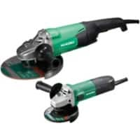 HiKOKI HG23ST/G12SS/J1 115-230MM 240V Angle Grinder Twin Pack