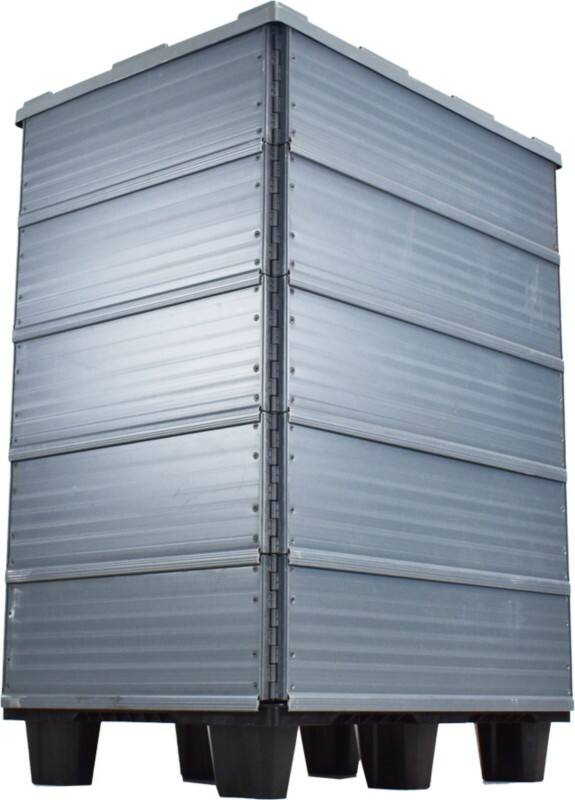 EXPORTA Flexi-Crate Plastic Pallet Collar Kit Half Euro 5 Collar Kit 800 (L) x 600 (W) mm