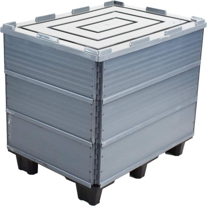 EXPORTA Flexi-Crate Plastic Pallet Half Euro 3 Collar Kit 800 (L) x 600 (W) mm