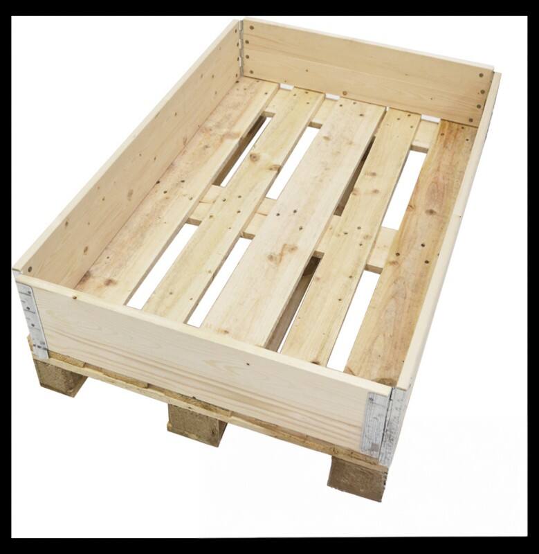 EXPORTA Premium Wooden Euro Pallet Collar 1200 (L) x 800 (W) Stack of 10