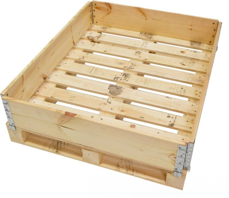 EXPORTA Premium Wooden Standard Pallet Collar 1200 (L) x 1000 (W) Stack of 10