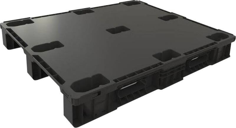 EXPORTA Ultimate Nesting Standard Plus Pallet Closed Deck Attachable Runners Polypropylene 1200 (L) x 1000 (W) Stack of 5