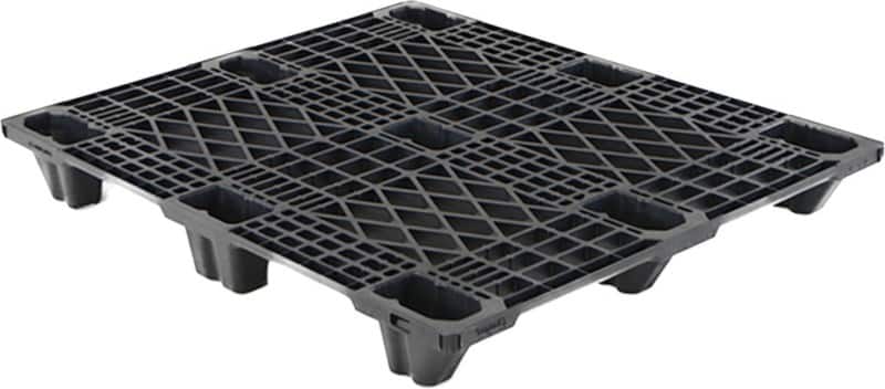 EXPORTA Ultimate Nesting Standard Plus Pallet Open Deck No Rims Polypropylene 1200 (L) x 1000 (W) Stack of 5