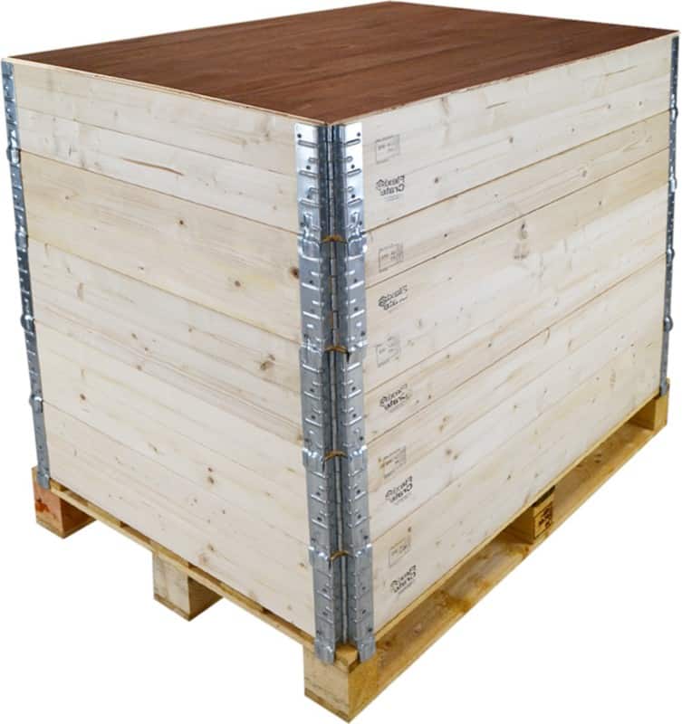 EXPORTA Flexi-Crate Wooden Standard Pallet 5 Collar Kit 1200 (H) x 1000 (W) mm