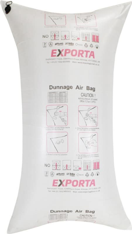 EXPORTA Dunnage Fast Flow Air Bags Woven Polypropylene 2200 (L) x 1200 (W) mm Pack of 10