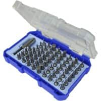 Faithfull Screwdriver Bit Set Pack of 61