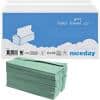 Niceday Hand Towels 1 Ply C-fold Green 210 Sheets Pack of 12