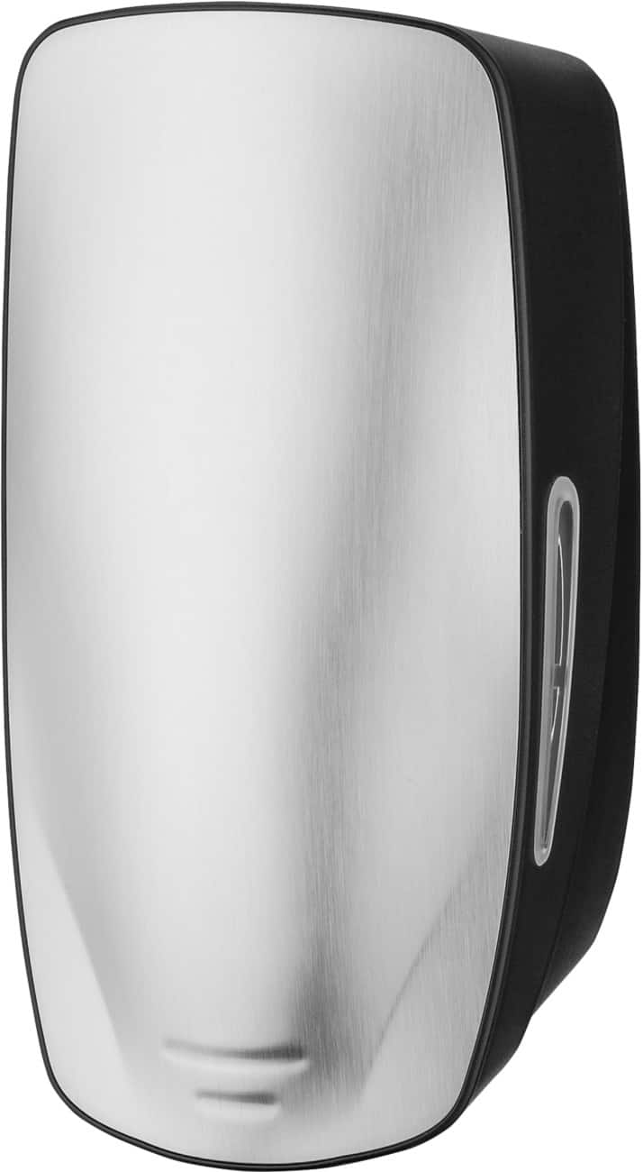 Foam Liquid Hand Soap Dispenser 900ml Silver, Black Wall Mounted Refillable