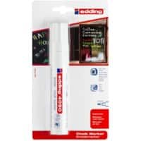 edding 4090 Chalk Marker White Extra Broad Chisel 4-15 mm