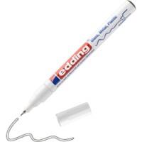 edding 780 Permanent Paint Marker White Fine Bullet 0.80 mm Water-Resistant
