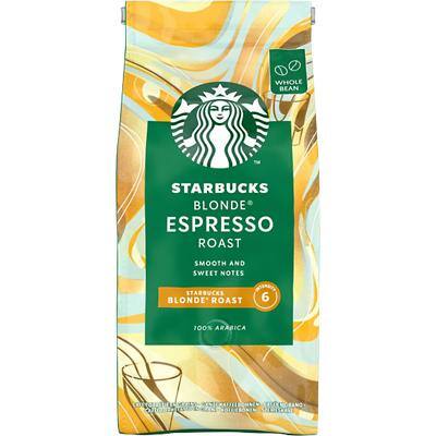 Starbucks Blonde Espresso Caffeinated Coffee Beans Pouch 200 g