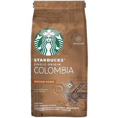 Starbucks Caffeinated Ground Coffee 200g Colombia Bag