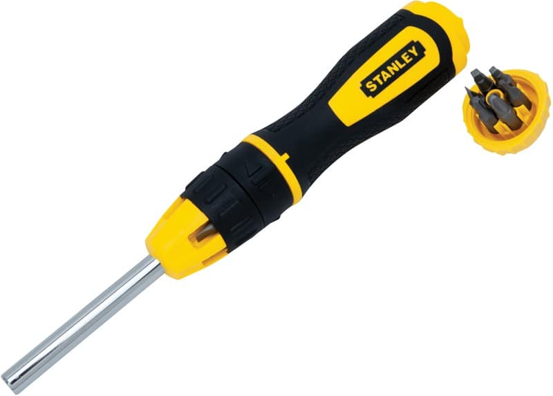 Stanley Multi-bit Ratchet Screwdriver Set 0-68-010 10 Pieces