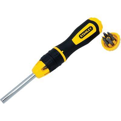 Stanley MultiBit Ratchet Screwdriver and 10 Bits 068010