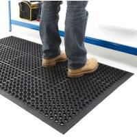 BiGDUG Non-Slip Anti-Fatigue Mat Black 1500 x 900 mm