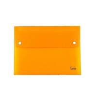 Arpan A4 Expanding File Folder ST-9600 Orange Plastic 24 x 33 x 2 cm