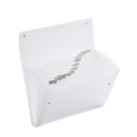 ARPAN A4 Expanding File Folder ST-2263 Transparent Plastic 24 x 33 x 2 cm
