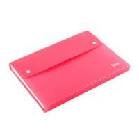 ARPAN A4 Expanding File Folder ST-9604 Pink Plastic 24 x 33 x 2 cm