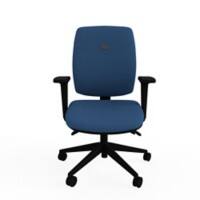 Office Chair Knee Tilt 2D Armrest Blue 150 kg Ergonomic Home 480 x 440 x 950 mm