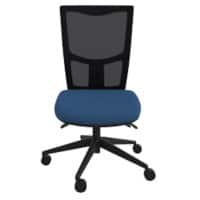 Office Chair Knee Tilt Without armrest Blue 150 kg Ergonomic Home 480 x 440 x 1,015 mm