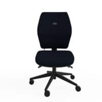 Office Chair Knee Tilt Without armrest Black 150 kg Ergonomic Home 500 x 500 x 1,000 mm