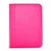 Arpan A4 4 ring Pink Conference Folder with soft padded cover and calculator