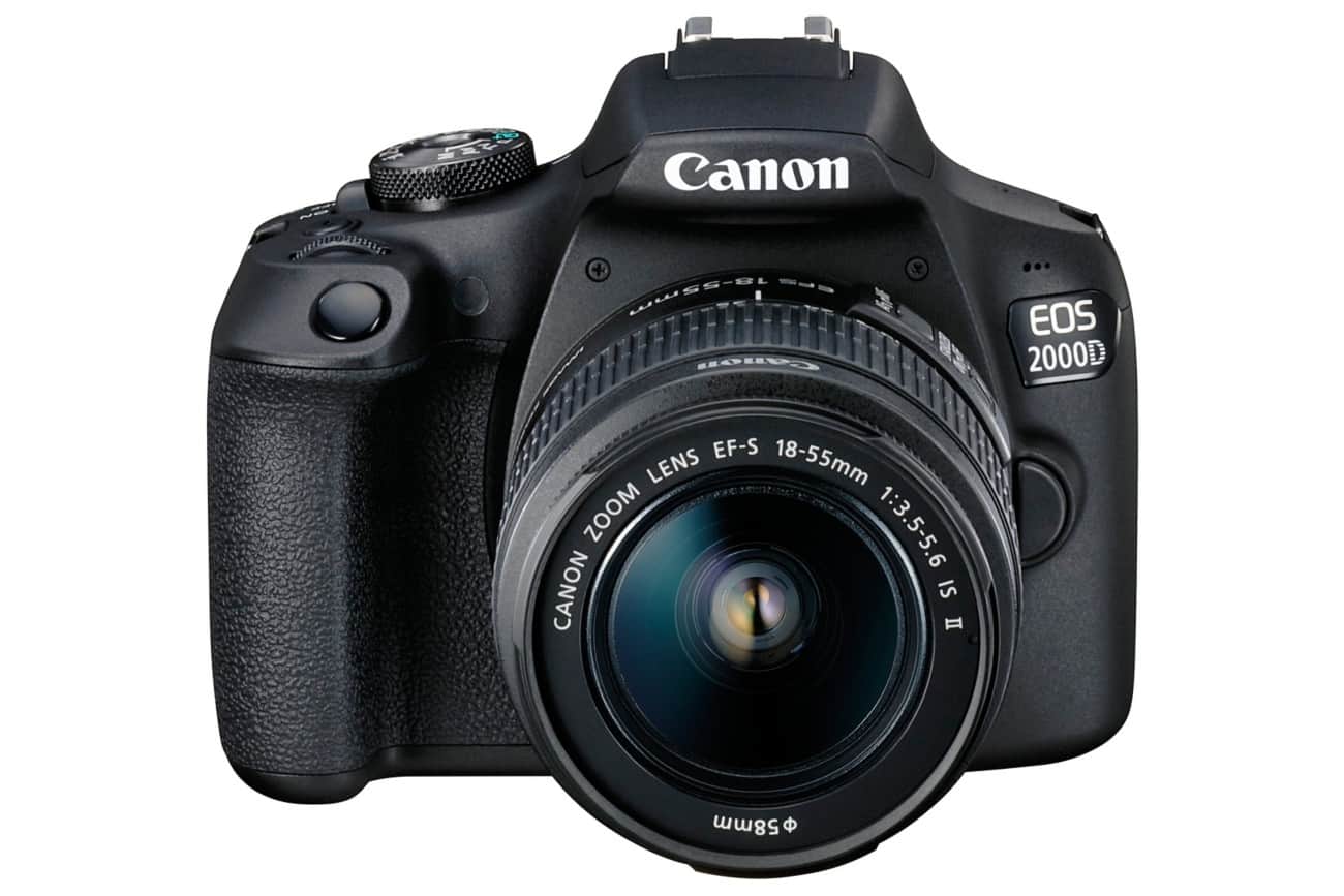 Canon Digital Camera, Lens EOS 2000D Black