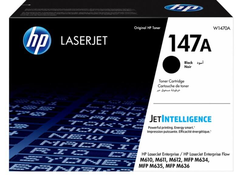 HP 147A Original Toner Cartridge W1470A Black