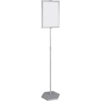 Bi-Office Display Stand A4 Aluminium Silver