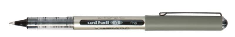 uni-ball Eye UB-157 Non-retractable Rollerball Pen Black 0.5 mm Medium Rollerball Non Refillable Pack of 12