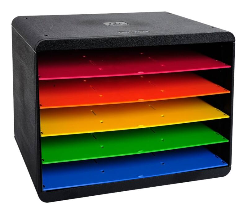 Exacompta Iderama Desktop Drawers Plastic Assorted 5 Drawers 35.5 x 27 x 27.1 cm A4+