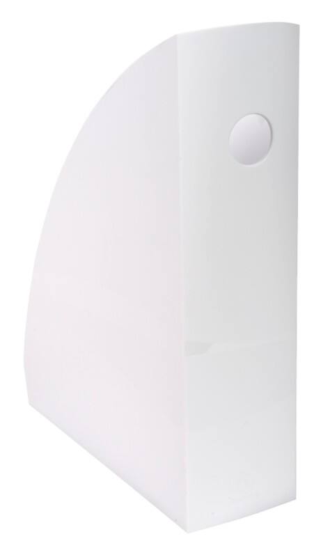 Exacompta Magazine File 18213D White Pack of 6