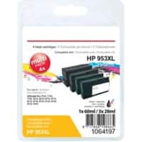 Office Depot Compatible HP 953XL Ink Cartridge 3HZ52AE Black, Cyan, Magenta, Yellow Multipack Pack of 4