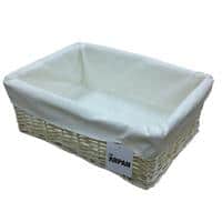 ARPAN Storage Basket Wicker White