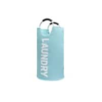 ARPAN Laundry Bag Oxford Cloth WB-2208BE Round Alloy Handles Blue 6.1 x 72 cm