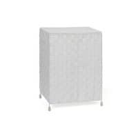 ARPAN Laundry Basket 9193W Nylon White With Lid 24.5 cm x 45 cm