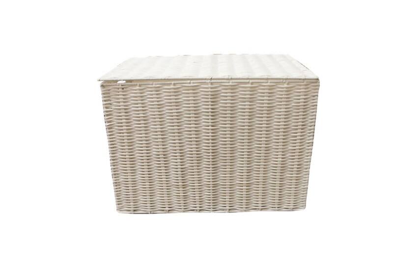 ARPAN Laundry Basket Plastic WB-9688S2 White 37 x 26 x 26 cm