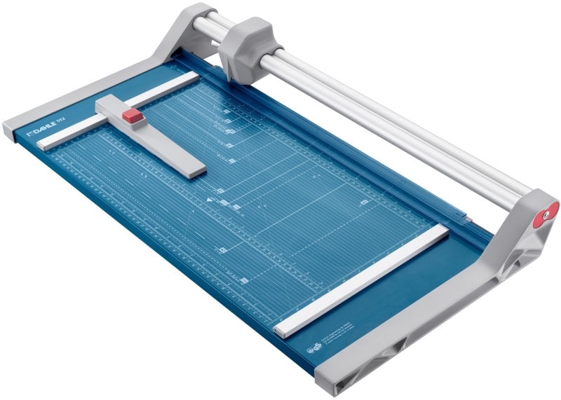 Dahle Professional Rotary Trimmer A3 510 mm Self-sharpening steel rotary blade Blue 20 Sheets