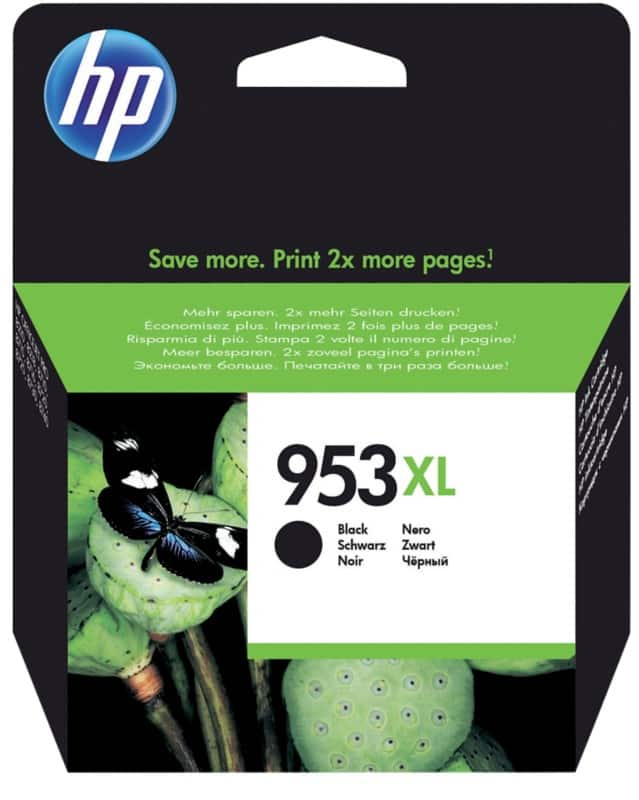 Hp 953xl original ink cartridge l0s70ae black