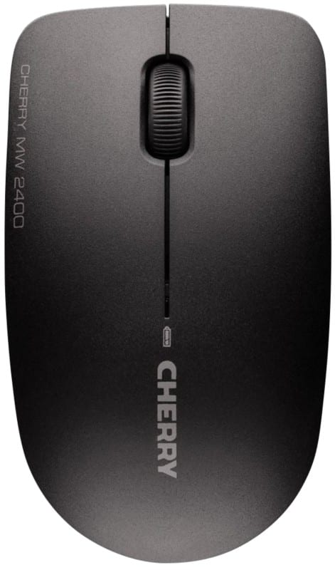 CHERRY MW 2400 Mouse Wireless Without Bluetooth Black Suitable For Lefthanded People