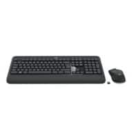 Logitech Keyboard and Mouse Wireless QWERTY (GB) MK540