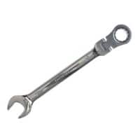 Faithfull FAISPARAT24 Ratchet Combi Spanner 12 Point Chrome Vanadium Chrome Plated 24 mm