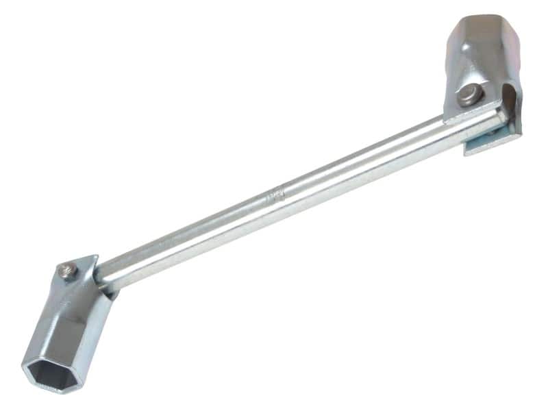 Priory PRI310DE Scaffold Spanner 6 Point Swingover Zinc Plated 7/16, 1/2 in