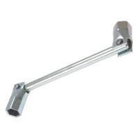 Priory PRI310DE Scaffold Spanner 6 Point Swingover Zinc Plated 7/16, 1/2 in