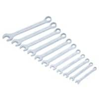 BlueSpot 4111 Combination Spanner Set Chrome Vanadium Nickel Chrome 6 - 19 mm Pack of 11