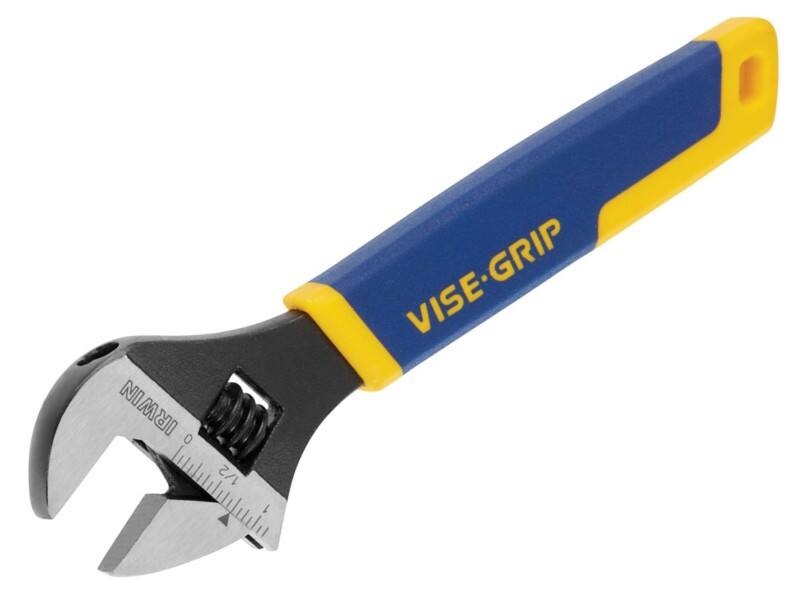 Vise-Grip 10505488 Adjustable Wrench Pull Resistant Chrome Vanadium Steel Chrome Plated 28 mm